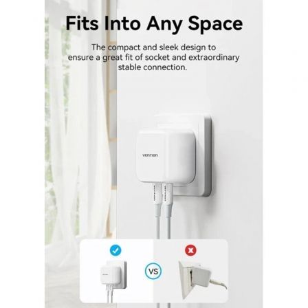 Vention Cargador de Pared GaN FBPW0-EU 35W con 2 Puertos USB-C Blanco